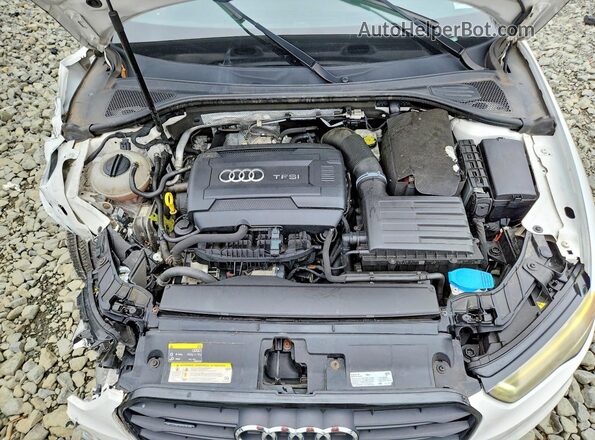 WAUB8GFF4G1115207 2016 AUDI A3 White Widok wnętrza z tyłu
