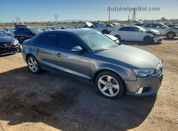 WAUB8GFF4J1012103 2018 AUDI A3 Gray Передня права чверть