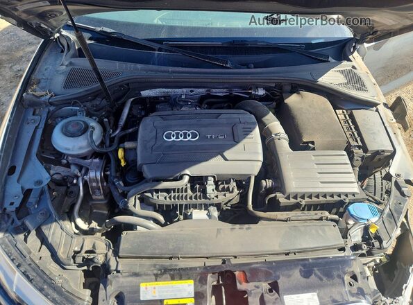 WAUB8GFF4J1012103 2018 AUDI A3 Gray Вид задньої частини салону