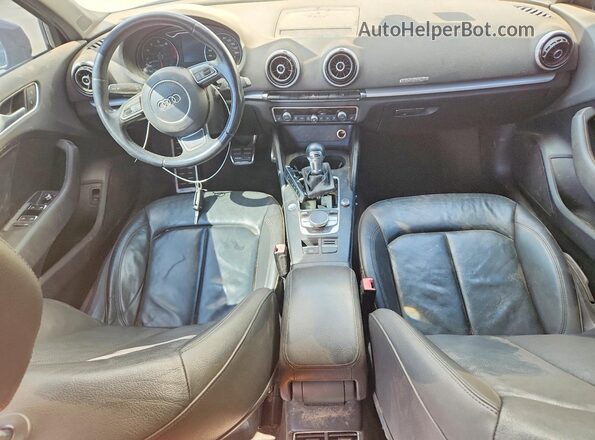WAUB8GFF5G1009882 2016 AUDI A3 Black Vista del salpicadero
