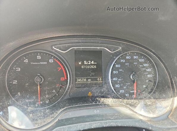 WAUB8GFF5G1009882 2016 AUDI A3 Black Vista del cuadro de instrumentos