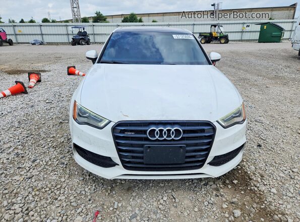 WAUB8GFF5G1106032 2016 AUDI A3 White Front view