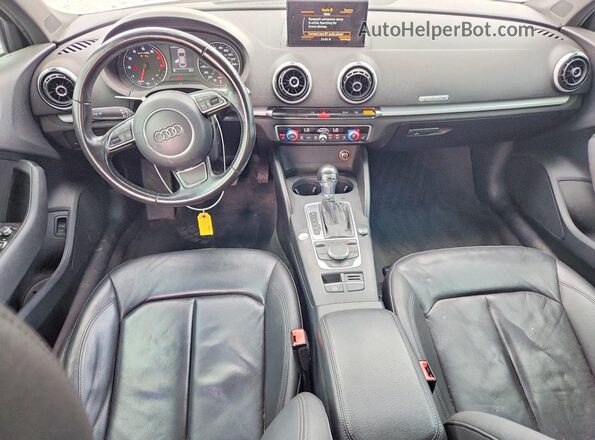 WAUB8GFF5G1106032 2016 AUDI A3 White Dashboard view