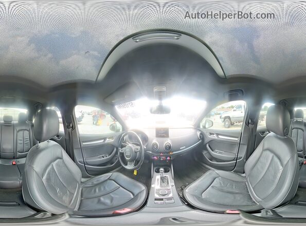 WAUB8GFF5G1106032 2016 AUDI A3 White VIN sticker view