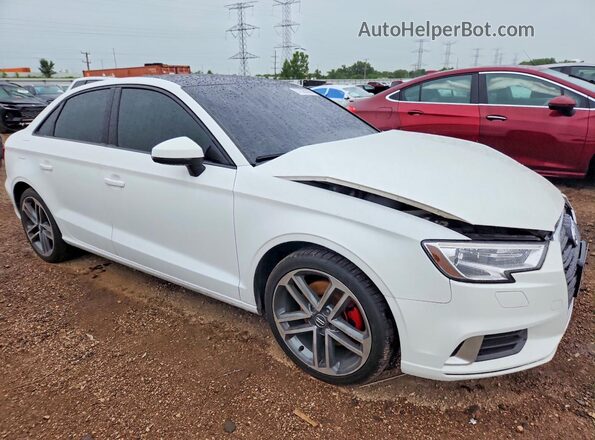 WAUB8GFF5J1022834 2018 AUDI A3 White Delantero derecho