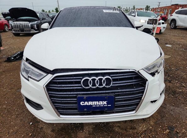 WAUB8GFF5J1022834 2018 AUDI A3 White Vista frontal