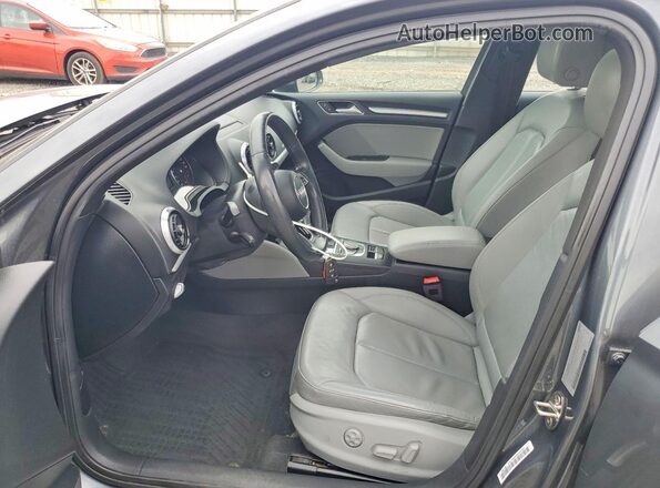 WAUB8GFF6J1004178 2018 AUDI A3 Gray Vista interior delantera