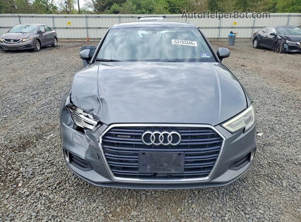 WAUB8GFF6J1004178 2018 AUDI A3 Gray Vista frontal
