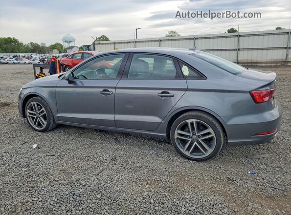 WAUB8GFF6J1004178 2018 AUDI A3 Gray Trasero izquierdo