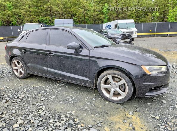 WAUB8GFF7G1006806 2016 AUDI A3 Black Առջևի աջ