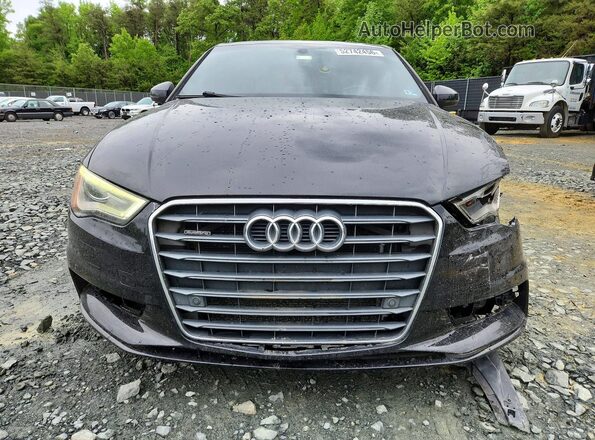 WAUB8GFF7G1006806 2016 AUDI A3 Black Դիմացի տեսք