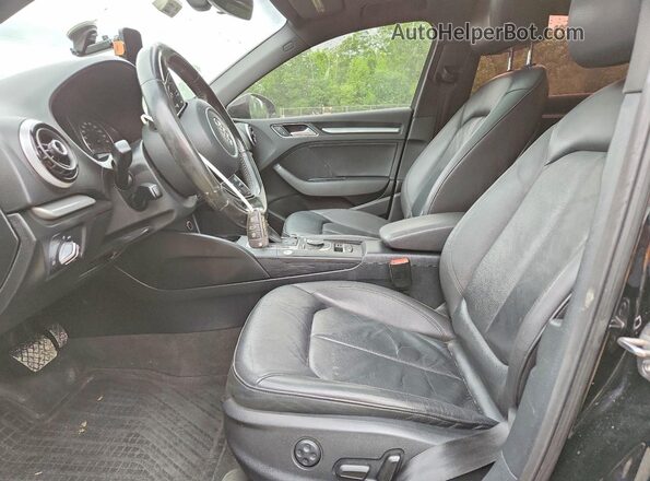 WAUB8GFF7G1006806 2016 AUDI A3 Black Սալոնի դիմացի տեսք