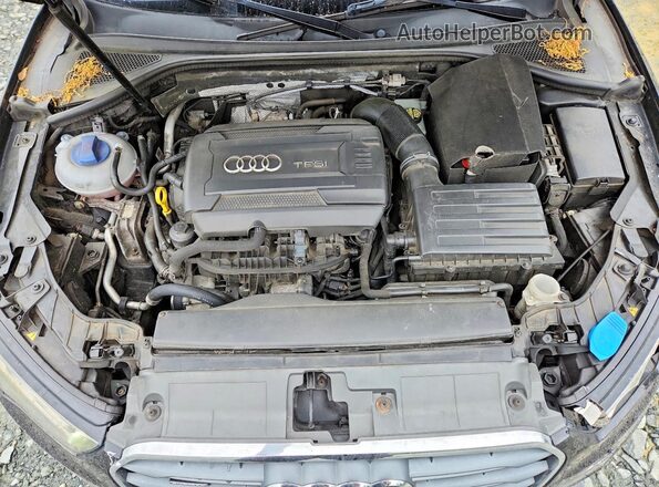 WAUB8GFF7G1006806 2016 AUDI A3 Black Սալոնի հետևի տեսք