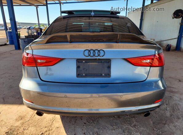 WAUB8GFF7G1072255 2016 AUDI A3 Gray Вид ззаду