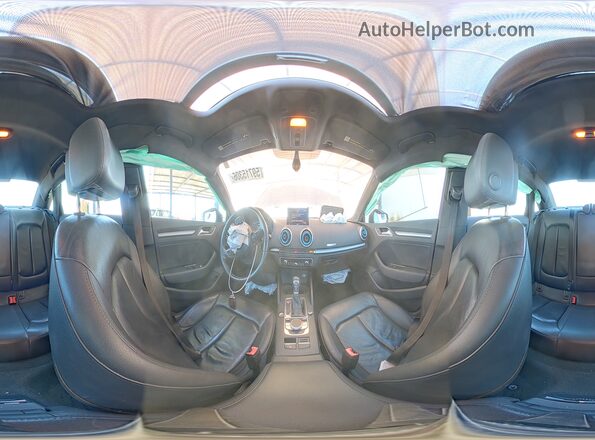 WAUB8GFF7G1072255 2016 AUDI A3 Gray Панорамний вид салону 360°
