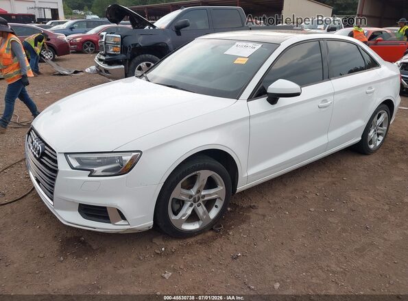 WAUB8GFF7J1050540 2018 AUDI A3 White Vista tres cuartos delantera izquierda