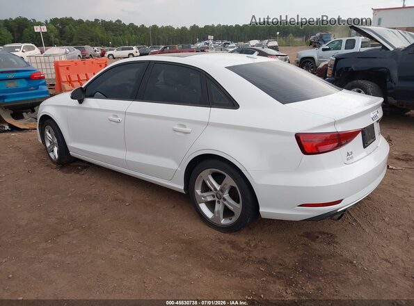 WAUB8GFF7J1050540 2018 AUDI A3 White Trasero izquierdo