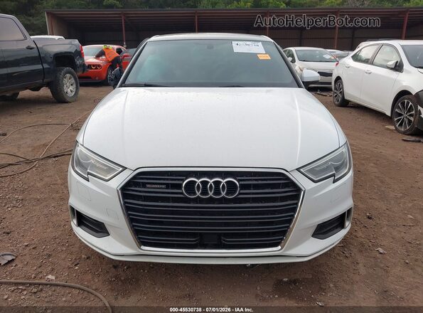 WAUB8GFF7J1050540 2018 AUDI A3 White Vista del cuadro de instrumentos