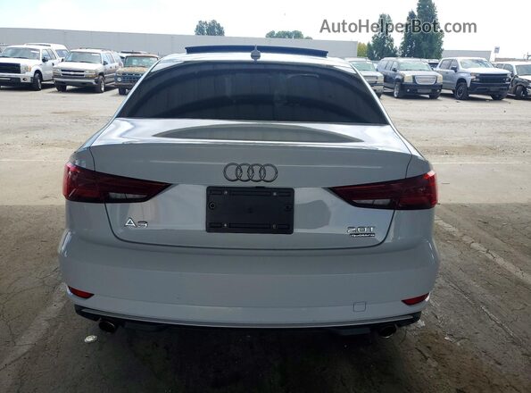 WAUB8GFF8H1043686 2017 AUDI A3 White Widok z tyłu