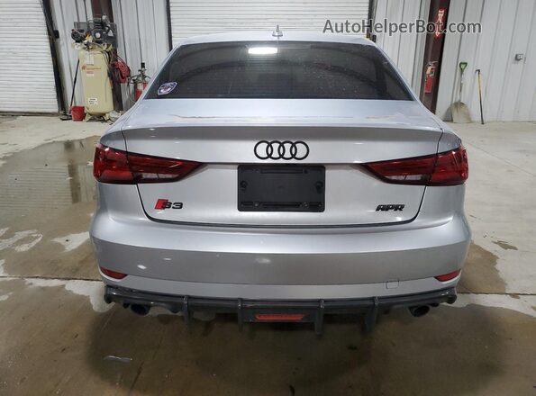WAUB8GFF9J1021895 2018 AUDI A3 Silver Widok z tyłu