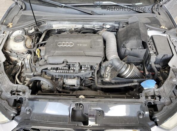WAUB8GFF9J1021895 2018 AUDI A3 Silver Widok wnętrza z tyłu