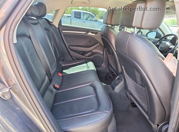 WAUB8GFFXG1013930 2016 AUDI A3 Gray Widok tylnych siedzeń