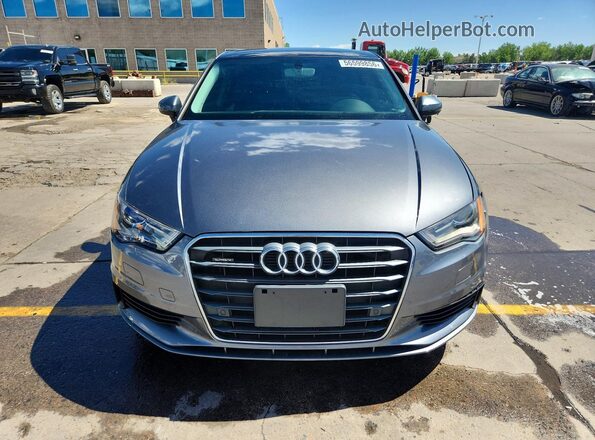 WAUB8GFFXG1013930 2016 AUDI A3 Gray Widok z przodu