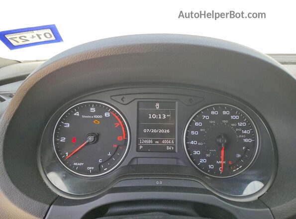 WAUB8GFFXG1115261 2016 AUDI A3 White Widok komory silnika