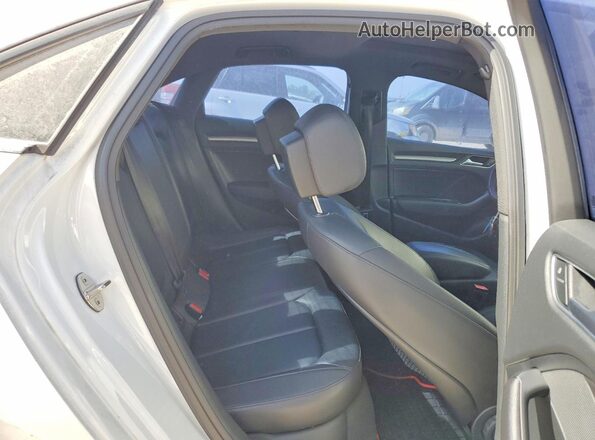 WAUB8GFFXG1115261 2016 AUDI A3 White Widok naklejki z numerem VIN