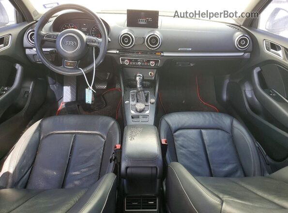 WAUB8GFFXG1115261 2016 AUDI A3 White Widok wnętrza z tyłu