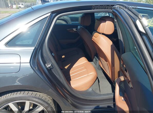 WAUBBAF43PN012544 2023 AUDI A4 Gray VIN sticker view