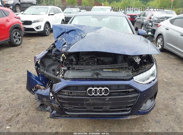 WAUBBAF46RN002223 2024 AUDI A4 Blue Вид щитка приладів