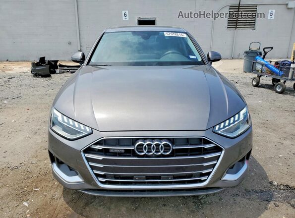 WAUBBAF47NN011166 2022 AUDI A4 Gray წინა ხედი