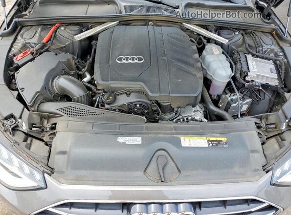 WAUBBAF47NN011166 2022 AUDI A4 Gray უკანა სალონის ხედი
