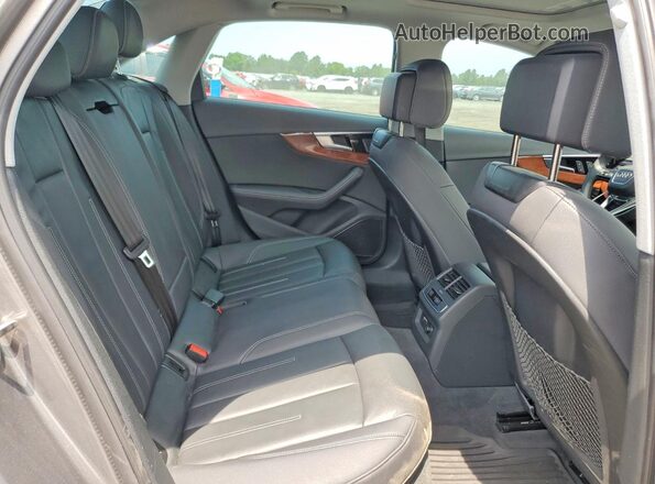 WAUBBAF47NN011166 2022 AUDI A4 Gray უკანა სავარძლების ხედი