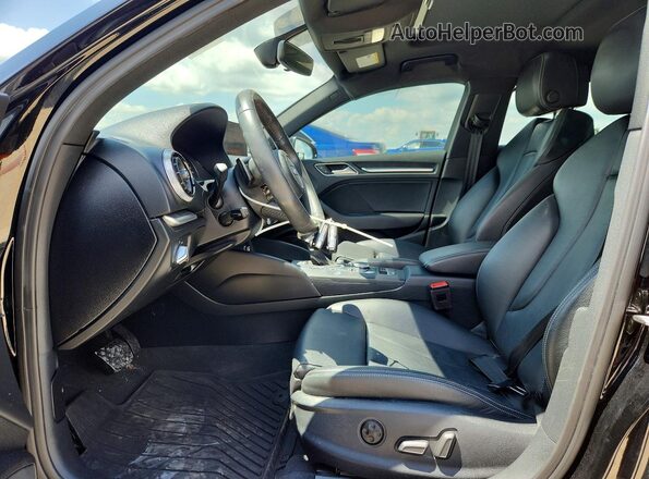 WAUBEGFF1LA096652 2020 AUDI A3 Black Front interior view