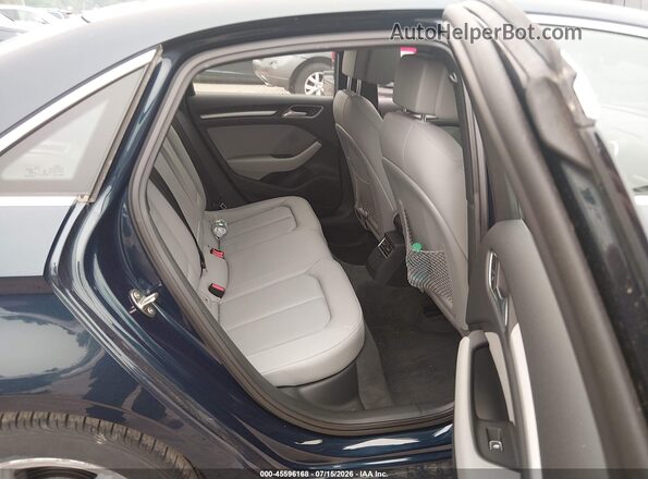 WAUBEGFF2KA117247 2019 AUDI A3 Navy VIN sticker view