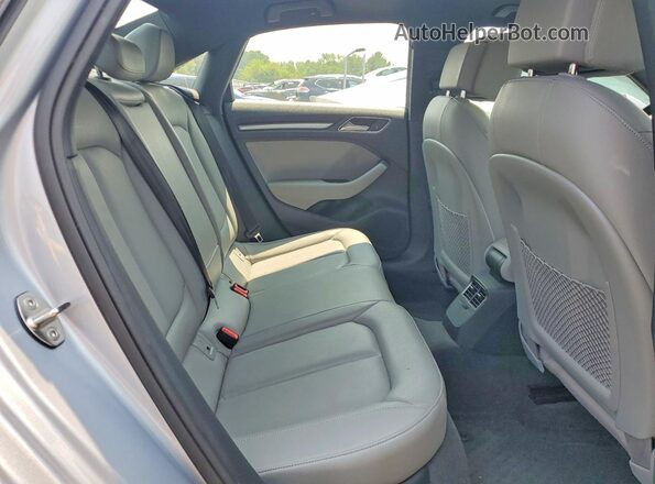 WAUBEGFF5K1017420 2019 AUDI A3 Silver Rear seats view