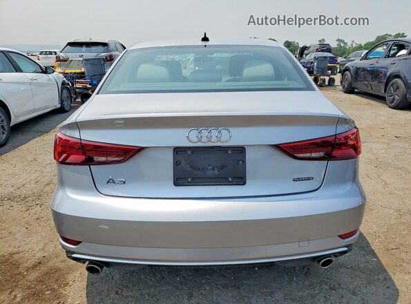 WAUBEGFF5K1017420 2019 AUDI A3 Silver Rear view