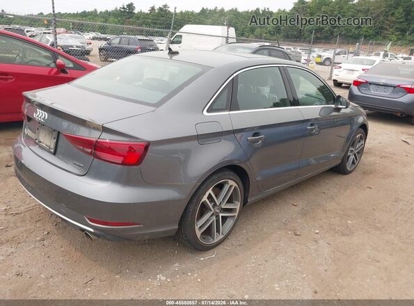 WAUBEGFF5KA115752 2019 AUDI A3 Gray Trasero derecho