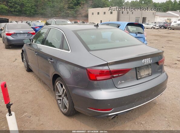 WAUBEGFF5KA115752 2019 AUDI A3 Gray Trasero izquierdo
