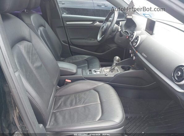 WAUBEGFF7K1021405 2019 AUDI A3 Black Widok wnętrza z przodu