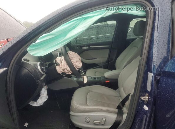 WAUBEGFF7KA092264 2019 AUDI A3 Blue Սալոնի դիմացի տեսք