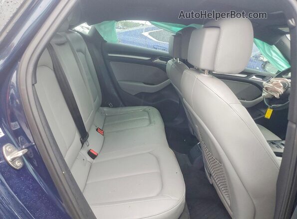 WAUBEGFF7KA092264 2019 AUDI A3 Blue Հետևի նստատեղերի տեսք