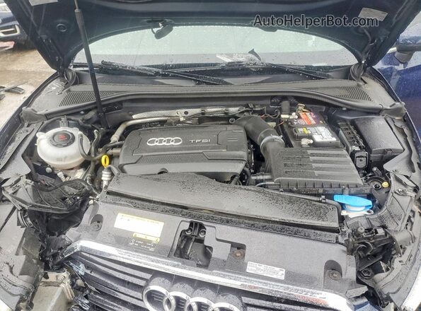 WAUBEGFF7KA092264 2019 AUDI A3 Blue Սալոնի հետևի տեսք