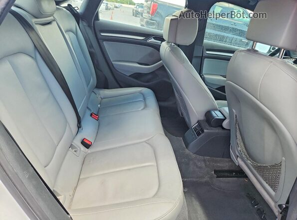 WAUBEGFF7KA125277 2019 AUDI A3 White Rear seats view