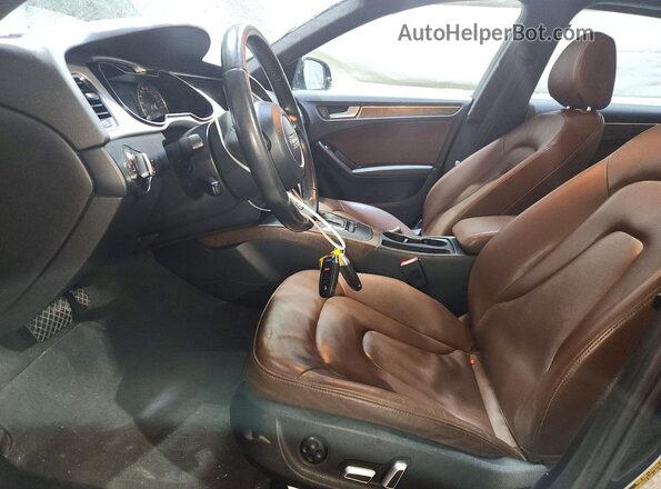 WAUBFAFL0GN001321 2016 AUDI A4 Black Вид салону спереду
