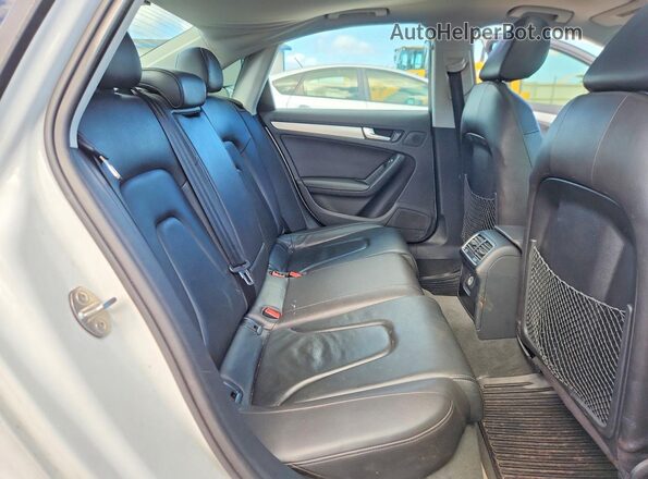 WAUBFAFL1GN011484 2016 AUDI A4 Белый Вид задних сидений