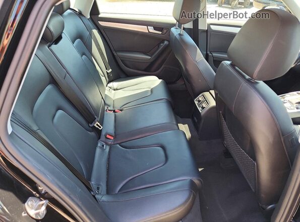 WAUBFAFL2GN013907 2016 AUDI A4 Black Vista de los asientos traseros