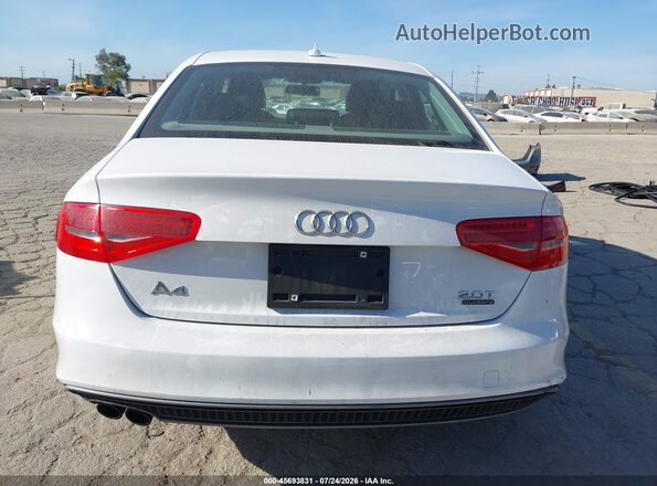 WAUBFAFL3GN004763 2016 AUDI A4 White 